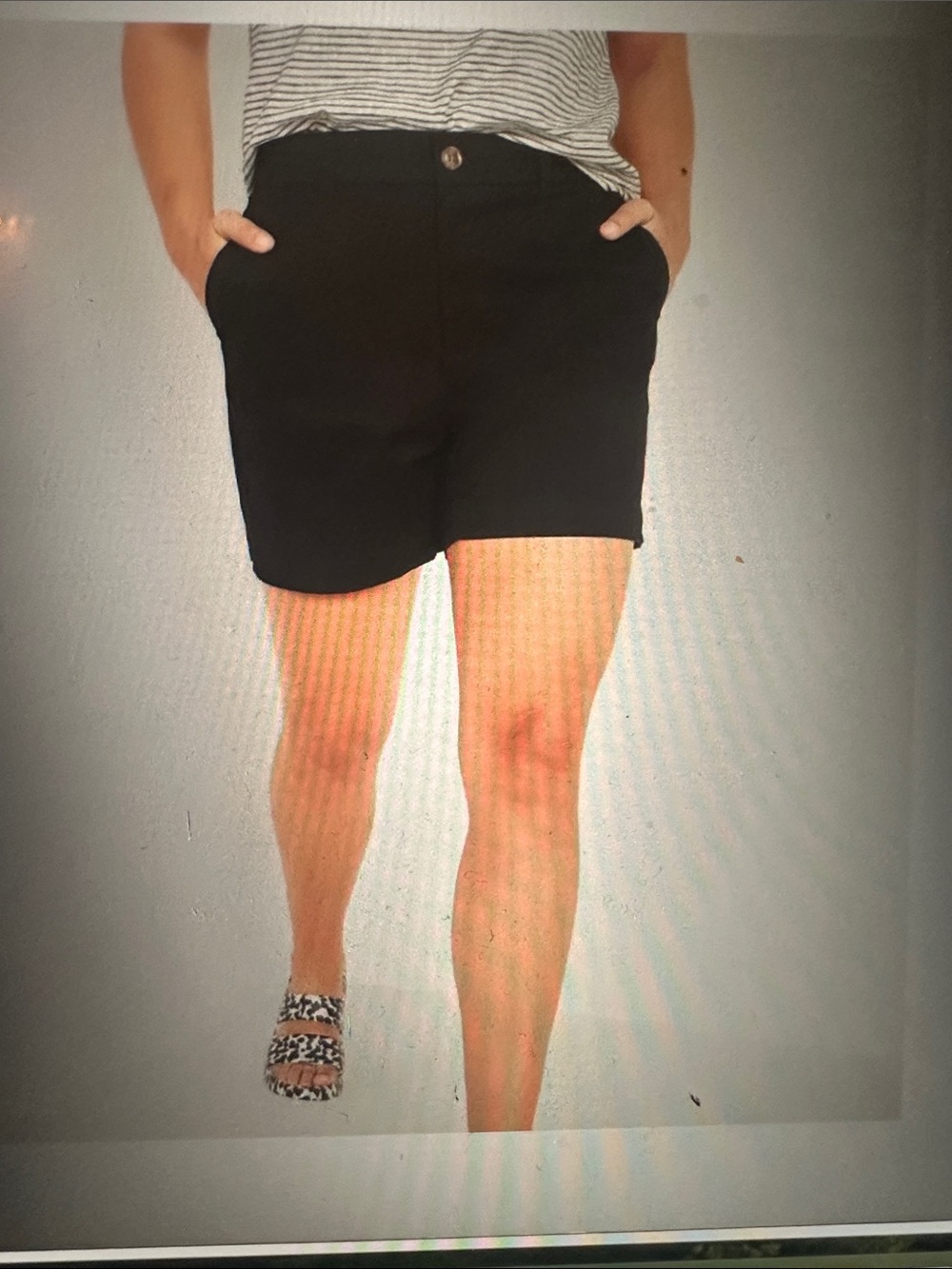 Women’s Old Navy “Everyday” Classic Black Shorts, size 14